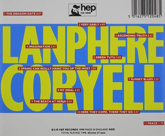 Don Lanphere & Larry Coryell - CD Audio di Don Lanphere - 2