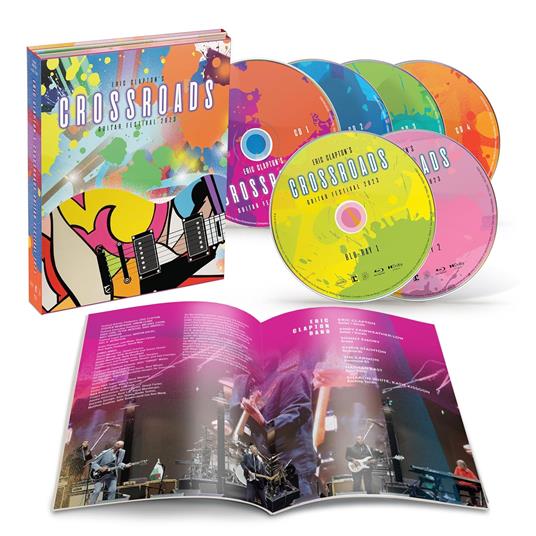 Crossroads Guitar Festival 2023 (4 CD + 2 Blu-ray) - CD Audio + Blu-ray di Eric Clapton