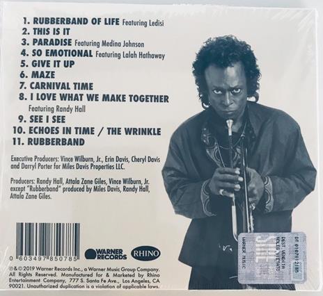 Rubberband - CD Audio di Miles Davis - 2