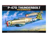 Aereo P-47D THUNDERBOLT. Scala 1/72. Academy AC12492
