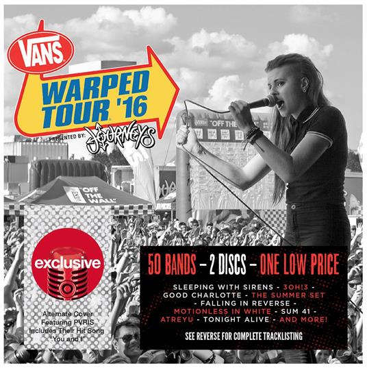 Warped Tour 2016 - CD Audio
