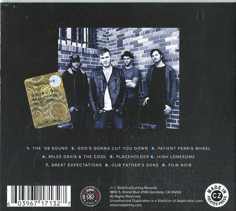 The '59 Sound Sessions - CD Audio di Gaslight Anthem - 2