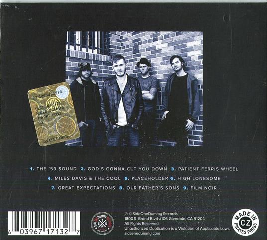 The '59 Sound Sessions - CD Audio di Gaslight Anthem - 2