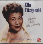 Ella Fitzgerald-Thanks For The Memory - - CD Audio di Ella Fitzgerald