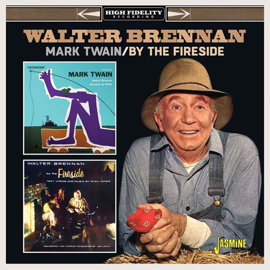Mark Twain - By The Fireside - CD Audio di Walter Brennan