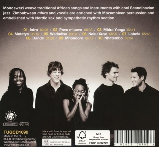 Monoswezi Yanga - CD Audio di Monoswezi - 2