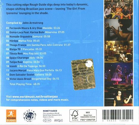 The Rough Guide to Brazilian Jazz - CD Audio - 2