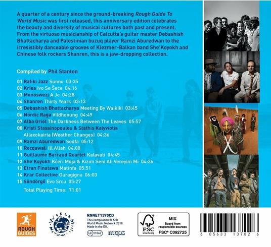 The Rough Guide to World Music (Digipack) - CD Audio - 2