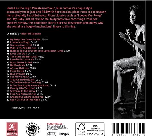 Rough Guide to Nina Simone - CD Audio di Nina Simone - 2