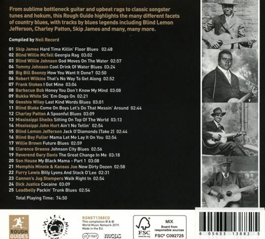 Country Blues - CD Audio - 2