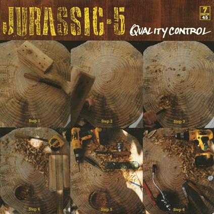 Quality Control / Jarass Finish First - Vinile 7'' di Jurassic 5