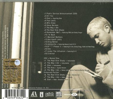 The Marshall Mathers LP (Nuova edizione + Bonus cd) - CD Audio di Eminem - 2