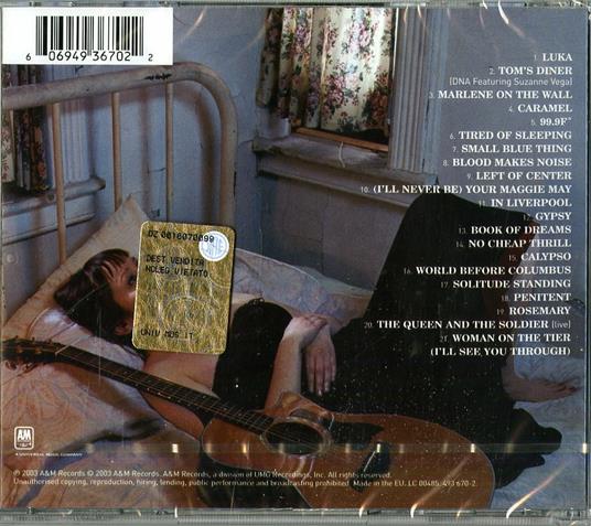 Retrospective: The Best of Suzanne Vega - CD Audio di Suzanne Vega - 2