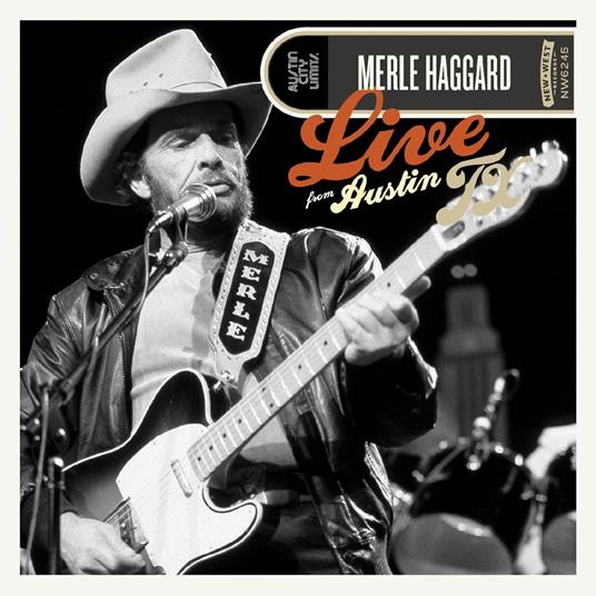 Live From Austin, TX '85 (Black & Blue Edition) - Vinile LP di Merle Haggard