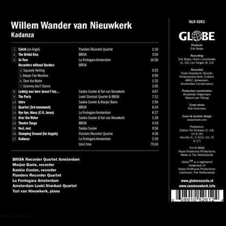 Kadanza - CD Audio di Willem Wander Van Nieuwkerk - 2