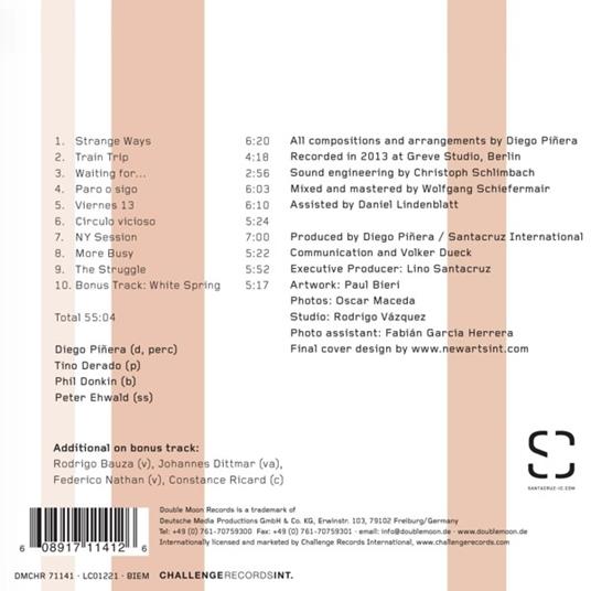 Strange Ways - CD Audio di Diego Pinera - 2