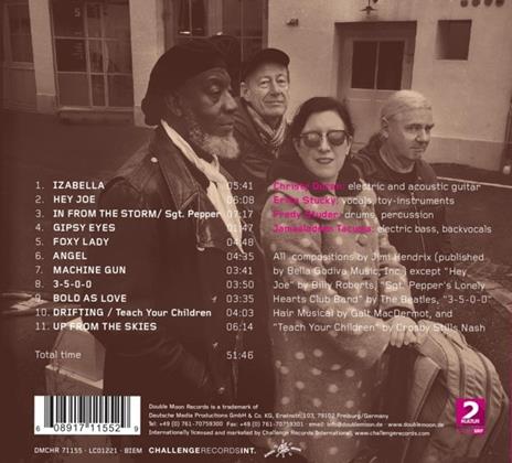 Call Me Helium. Plays the Music of Jimi Hendrix - CD Audio di Christy Doran,Fredy Studer,Jamaaladeen Tacuma,Erika Stucky - 2
