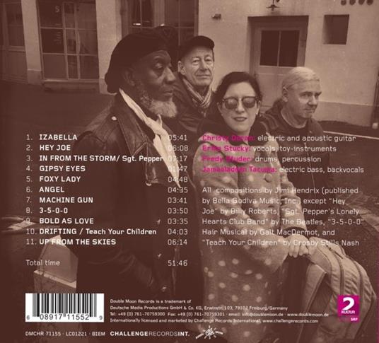 Call Me Helium. Plays the Music of Jimi Hendrix - CD Audio di Christy Doran,Fredy Studer,Jamaaladeen Tacuma,Erika Stucky - 2