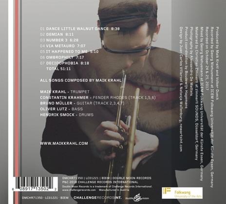 Decidophobia - CD Audio di Maik Krahl - 2