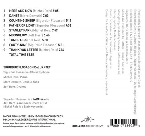 Here And Now - CD Audio di Sigurdur -Delux 4tet- Flosason - 2