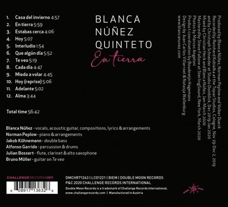 En Tierra - CD Audio di Blanca -Quinteto- Nunez - 2