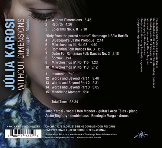 Without Dimension - CD Audio di Julia Karosi - 2