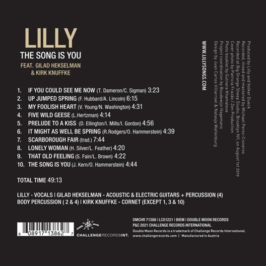 Song Is You - CD Audio di Lilly - 2