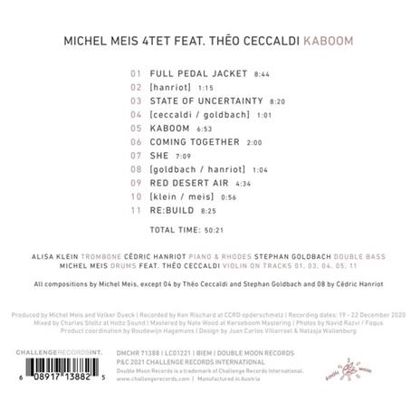 Kaboom - CD Audio di Michel -4tet- Meis - 2