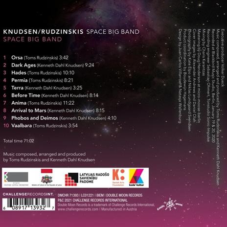 Space Big Band - CD Audio di Knudsen-Rudzinskis Space Big Band - 2