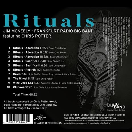 Rituals - CD Audio di Jim McNeely,Frankfurt Radio Big Band - 2