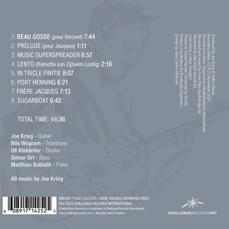 Beau Gosse - CD Audio di Joe -Quartet- Krieg - 2