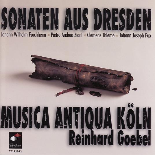 Sonaten Aus Dresden - CD Audio di Musica Antiqua Köln,Matthias Goebel