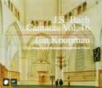 Cantate vol.16 - CD Audio di Johann Sebastian Bach,Ton Koopman,Amsterdam Baroque Orchestra