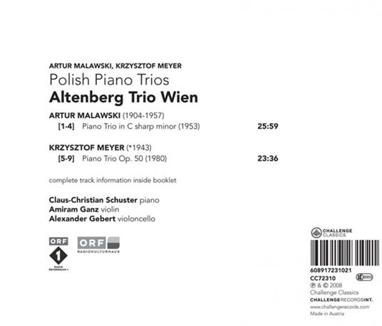 Polish Piano Trios - CD Audio di Altenberg Trio Wien - 2