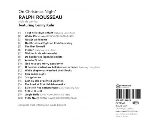 White Christmas - CD Audio di Ralph Rousseau - 2