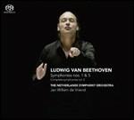 Sinfonie n.1, n.5 - SuperAudio CD ibrido di Ludwig van Beethoven,Netherlands Symphony Orchestra,Jan Willem de Vriend