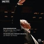 Symphonies No. 4 & 5 - SuperAudio CD di Felix Mendelssohn-Bartholdy