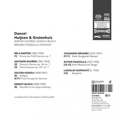 Dance! - CD Audio di Huijnen-Grotenhuis - 2