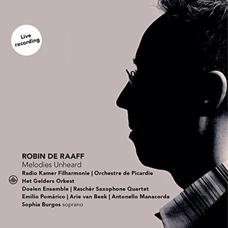 Melodies Unheard - CD Audio di Robin De Raaff