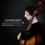 Lanzetti - Sonatas For Violoncello And Basso Continuo Op.1 - Vol.1