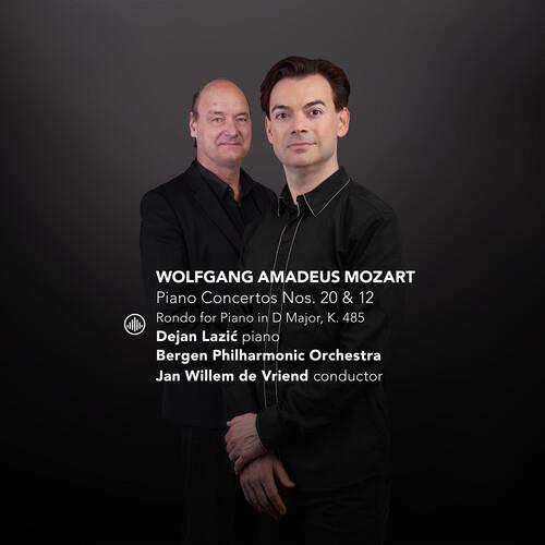 Piano Concertos Nos. 20 & 12 - Rondo For Piano In D Major, K. 485 - CD Audio di Wolfgang Amadeus Mozart,Bergen Philharmonic Orchestra,Dejan Lazic,Jan Willem de Vriend