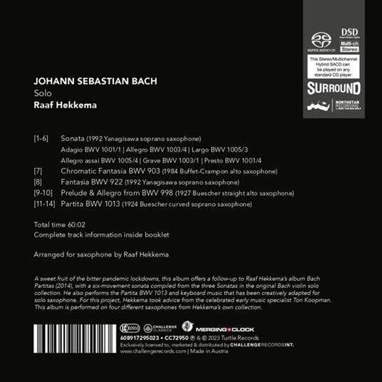 Solo - CD Audio di Raaf Hekkema - 2