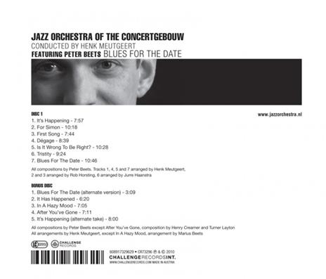 Blues For The Date - CD Audio di Jazz Orchestra of the Concertgebouw - 3