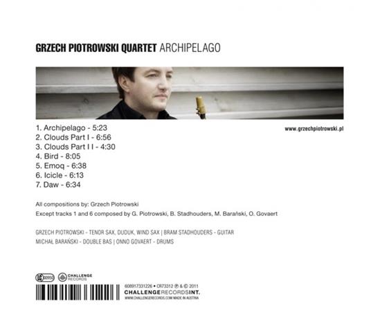 Archipelago - CD Audio di Grzech Piotrowski