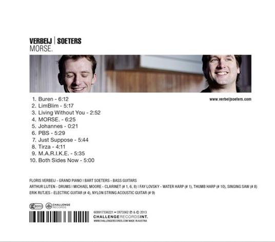 Morse - CD Audio di Verbeij-Soeters - 2