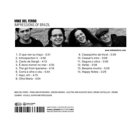 Impressions of Brazil - CD Audio di Mike Del Ferro - 2