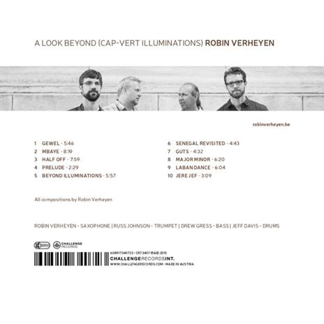 A Look Beyond - CD Audio di Robin Verheyen - 2