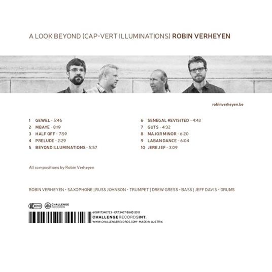 A Look Beyond - CD Audio di Robin Verheyen - 2