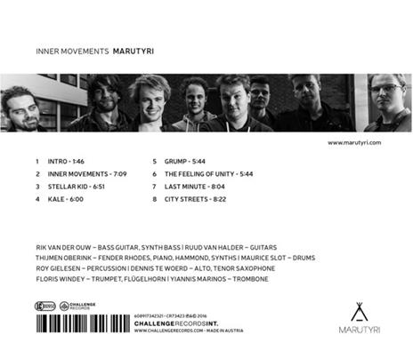 Inner Movements - CD Audio di Marutyri - 2
