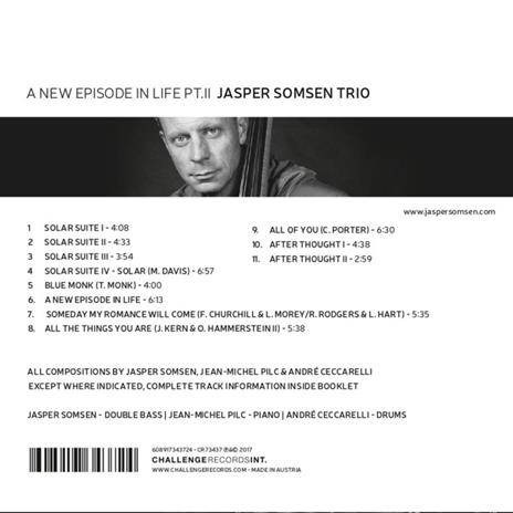 A New Episode in Life part 2 - CD Audio di Jasper Somsen - 2